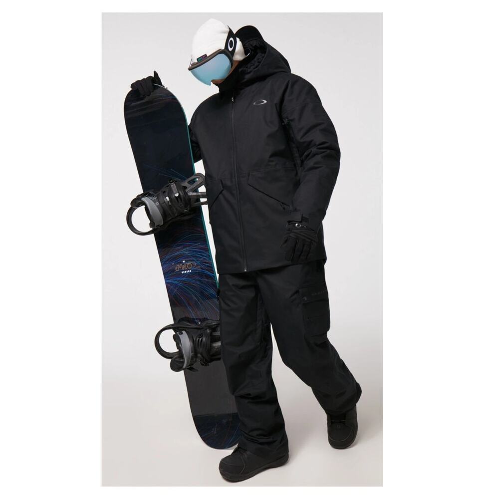 NEW Oakley Cedar Ridge 4.0 BZI Ski Snow Jacket in Blackout Size XS